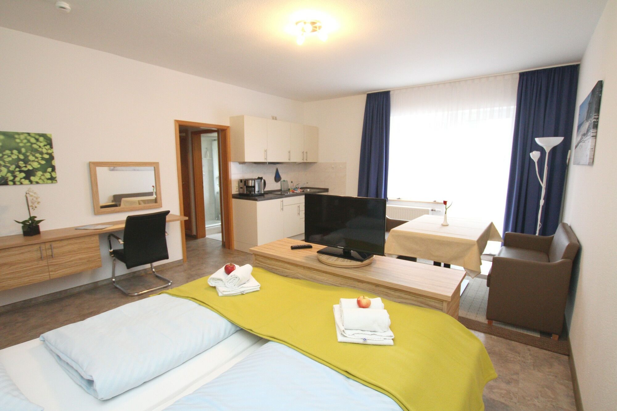 Gruenblau Relax Pension & Apartments Росток Екстер'єр фото